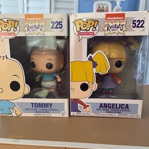 Rugrats Funko Pop Vinyl Figures - Tommy and Angelica